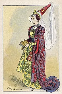 Sumptuous: 15th century Lady