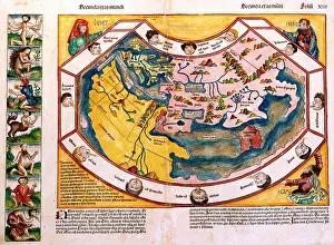 Schedel: 15th century Map of the Old World