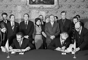 Demichev: 15th session of intergovernmental Soviet-Hungarian