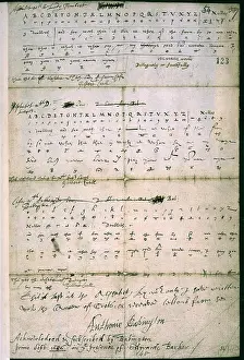 Plots: 16th century codes - Babington cipher