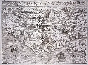 16th century Map of West Africa