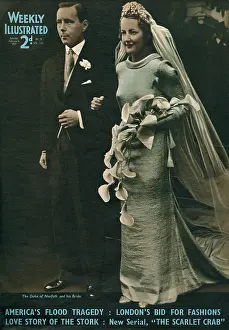Lavinia: 16th Duke of Norfolk and his bride