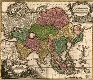 Tatars: 1724 map of Asia and islands of the East ?
