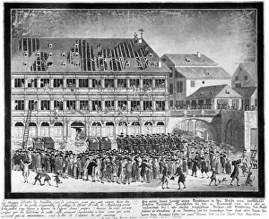 Plundering: 1789 Revolution. Plundering of the