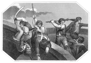 Executing: 1798 REBELS KILL CAPTIVE