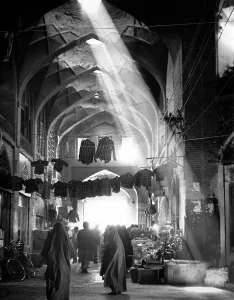 Isfahan: 17th century Bazaar at Isfahan, Iran