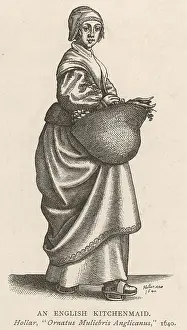 Kitchenmaids: 17TH CENTURY KITCHENMAID