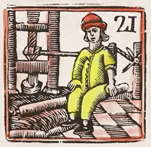 Presses: 17th century Leatherworker