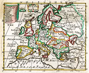 Morden: 17th century Map of Europe