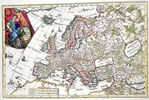 Christiani: 17th century Map of Europe