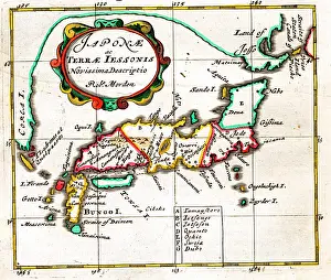 Morden: 17th century Map of Japan