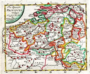 Morden: 17th century Map of the Netherlands