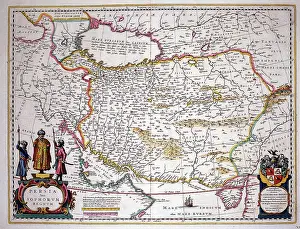 Regnum: 17th century Map of Persia (Iran)