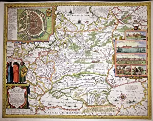Piscator: 17th century Map of Russia