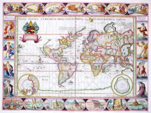 Totius: 17th century Map of the World