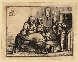 Master Painter: 17th century peasants drinking in a tavern