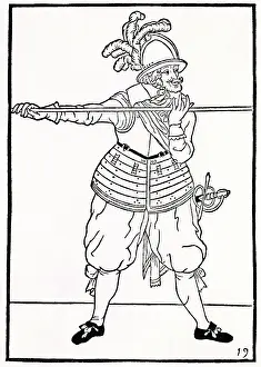 Pikeman: 17th century Pikeman