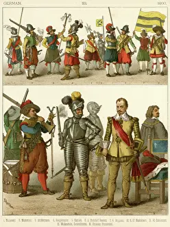 Cuirassiers: 17th century soldiers