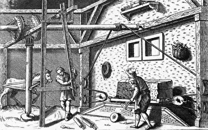 Pulley: 17th Century Stone-Cutting Process