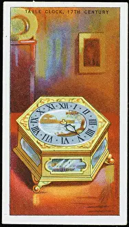 Combining: 17th century Table Clock
