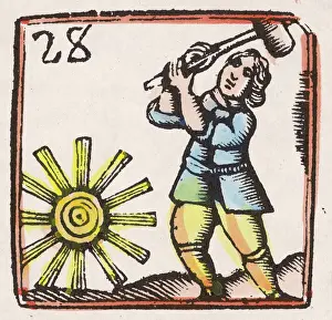 Wheelwright: 17th century Wheelwright
