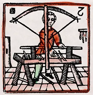 Lathe: 17th century Wood Turner