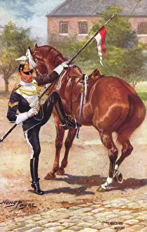 Stirrup: 17th Lancers - Mounting