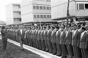Hoisting: 17th Summer Olympics. Rome, 1960