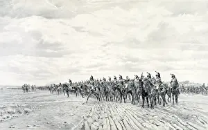 Meissonier: 1805 NAPOLEON AT AUSTERLITZ, after Meissonier