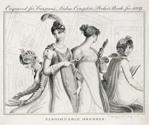 Fastens: 1809 LADIES IN A GALLERY