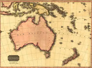 Georgraphy: 1818 map of Australia, still using the name ?