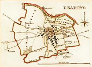Constituency: 1832 Victorian Map of Reading