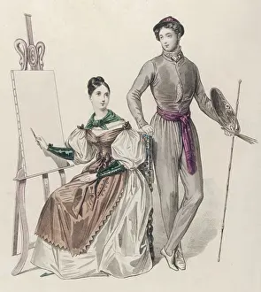 Sketching: 1834 Arty Clothes