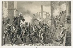 Cobble: 1848/FIGHTING IN ROME