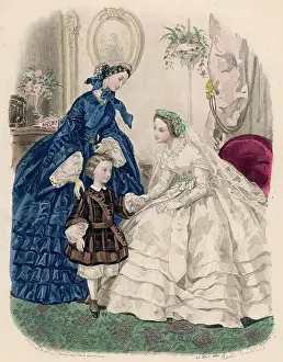 Flounces: 1860 Wedding Dress - Boy