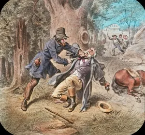 Spl001: 1860s 1870s temperance movement lantern slide