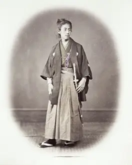 Beato: 1860's Japan - a young man