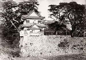 Odawara: 1870's Japan - Odawara Castle