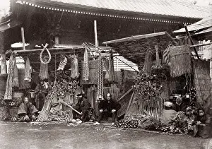 Occupational: 1870's Japan - rope maker Kazariya