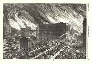 Roswell: 1871 Harper's Weekly Great Chicago Fire