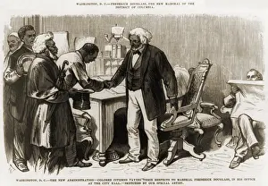 Abolitionists: In 1877 Frederick Douglass (1818?1895), ?