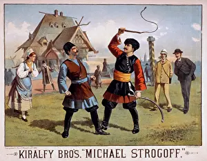 Jolivet: 1882 Poster for MICHAEL STROGOFF; THE COURIER ?