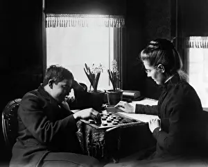 Checkers: 1890s 1900s Turn Of The Century