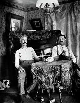 Kerosene: 1890s Two Men In Shirt Sleeves