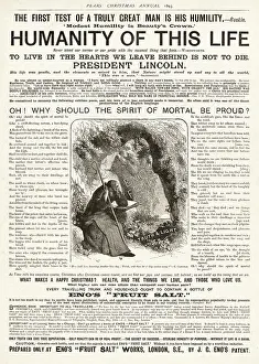 Salts: 1893 UK Magazine Eno's Fruit Salt Advert