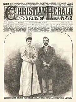 1894 Christian Herald Engagement of Grand Duke Nicholas