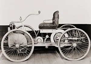 Quadricycle: An 1896 Ford, a gasoline-powered motor car, ?