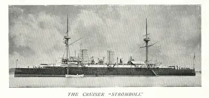 Stromboli: 1897 Italian Cruiser Stromboli