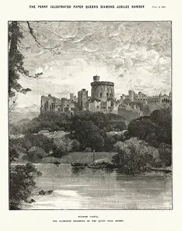 Frogmore: 1897 Penny Illustrated Windsor Castle