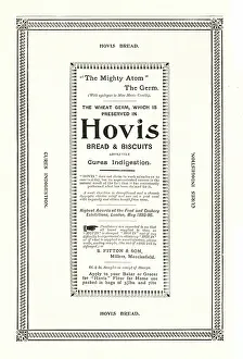 Hovis: 1897 UK Magazine Hovis Bread & Biscuits Ad